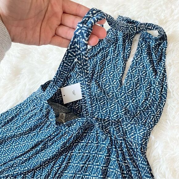 Urban Outfitters Blue Patterned Romper - Picture 6 of 7